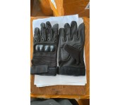 Тактические треккинговые перчатки Без Тачскрина мужские (Черные) размер M